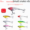 Sanzhou small snake lead copper-covered long-distance vib zero start-up die Luya bait perch mandarin fish vib Luya fake bait