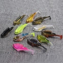 Jumping fish 7g10g14g20g bullet-coated fish t-tail anti-hanging bottom soft bait cocked mouth set lead fish Luya Soft Bait