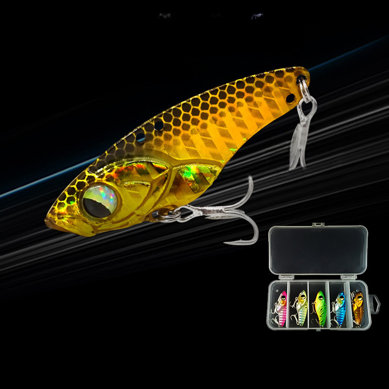 Vib Luya fake bait metal bait cocked bass sequins far cast freshwater pass kill copper-clad lead rattlesnake