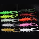 7.5cm6.5cmNED floating water shrimp soft shrimp Luya fake bait Soft Bait salt plus fishy bass Mandarin fish bulk