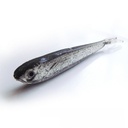 Luya bait 75mm gray soft fish 2.35g simulation bait fake bait soft fish freshwater sea bass bait