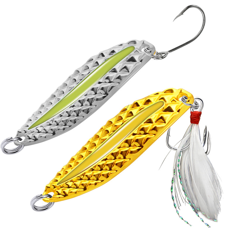 Wei He Tian Yan sequins luminous fake bait 3g5g7g long-distance Luya bait bionic fake bait perch beak bait