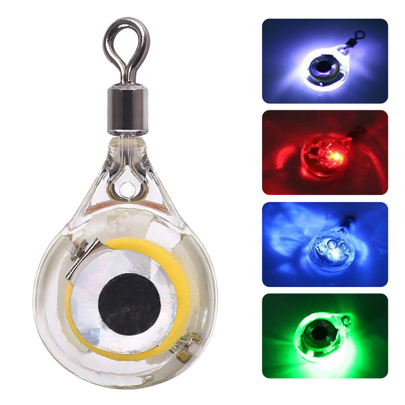 Wei and button fishing lamp 2.5cm2.3g electronic LED underwater fishing lamp luminous lamp Luya fishing lure lamp