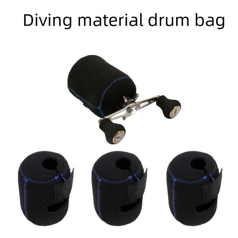 Fishing Line Bag Diving Material Fishing Bag Water Drop Fishing Wheel Bag Spot Drum Wheel Bag Luya Fishing Wheel Bag