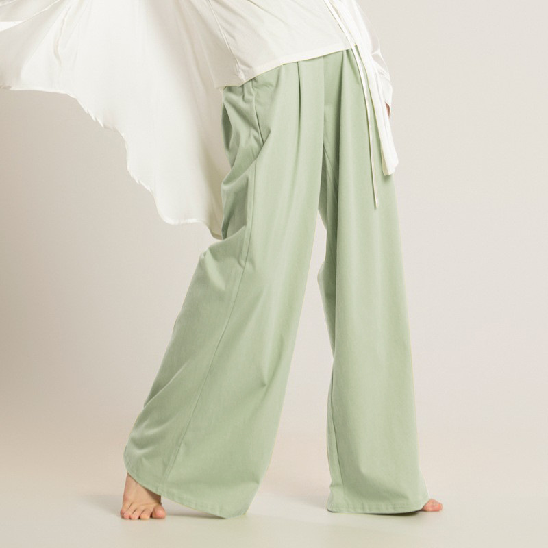 Unisex Wide Leg Pants Practice Yoga Pants Dance Clothes Loose Straight Leg Pants Modern Dance Pants Dance Art Test Pants