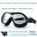 Ultra-high clear frame adult swimming goggles waterproof anti-fog diving goggles high quality men and women eye protection swimming glasses manufacturer