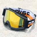摩托车户外运动护目镜越野头盔风镜透明防风沙眼镜DH速降电动车