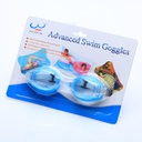 7310 suction card swimming goggles children flat waterproof swimming goggles