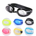 Factory spot high-definition flat light large frame waterproof anti-fog swimming glasses unisex swimming goggles
