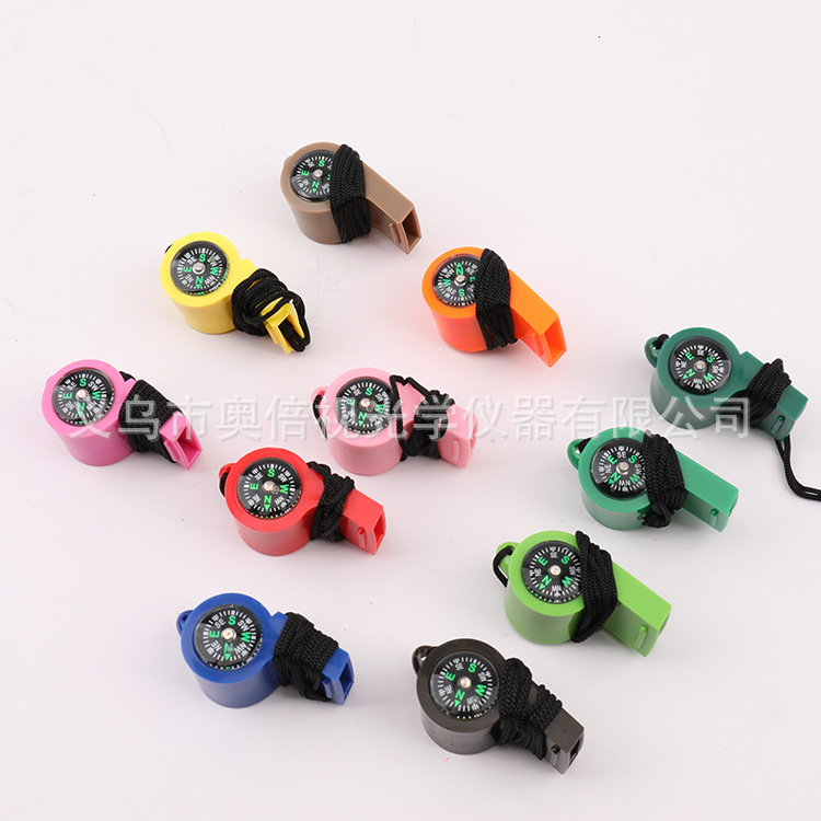 Children's outdoor exploration set whistle plastic survival whistle professional Nuclear whistle referee whistle