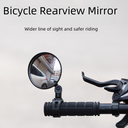 Bicycle convex mirror 360-degree adjustable mountain bike riding rearview mirror wide-angle bicycle viewing mirror