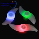 Spoke light bicycle light mountain bike Willow light colorful silicone light S-shaped Hot Wheels outdoor riding warning light