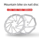 G2 G3 six-nail disc mountain bike oil brake disc disc brake disc brake pad 140 160 180MM