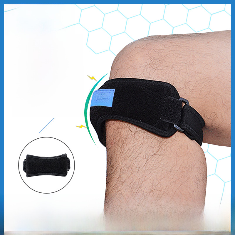 Sports kneecap fitness protective gear running basketball kneecap belt knee protective sleeve Belt protective riding kneecap leg belt