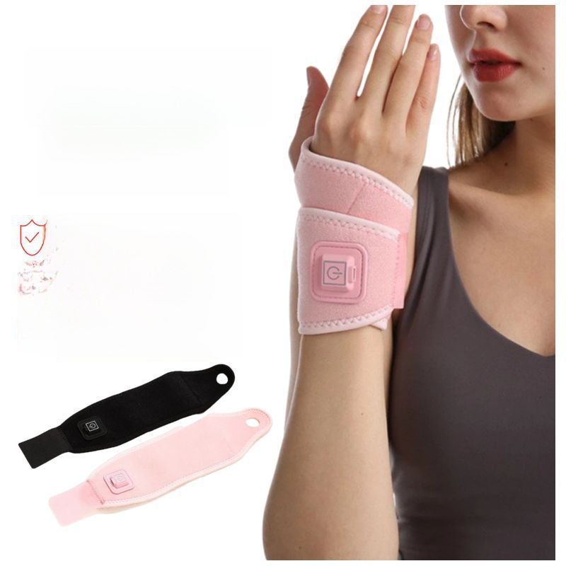 Intelligent temperature control electric heating wristband moxibustion hot compress warm wristband USB three-gear temperature control physiotherapy heating wristband