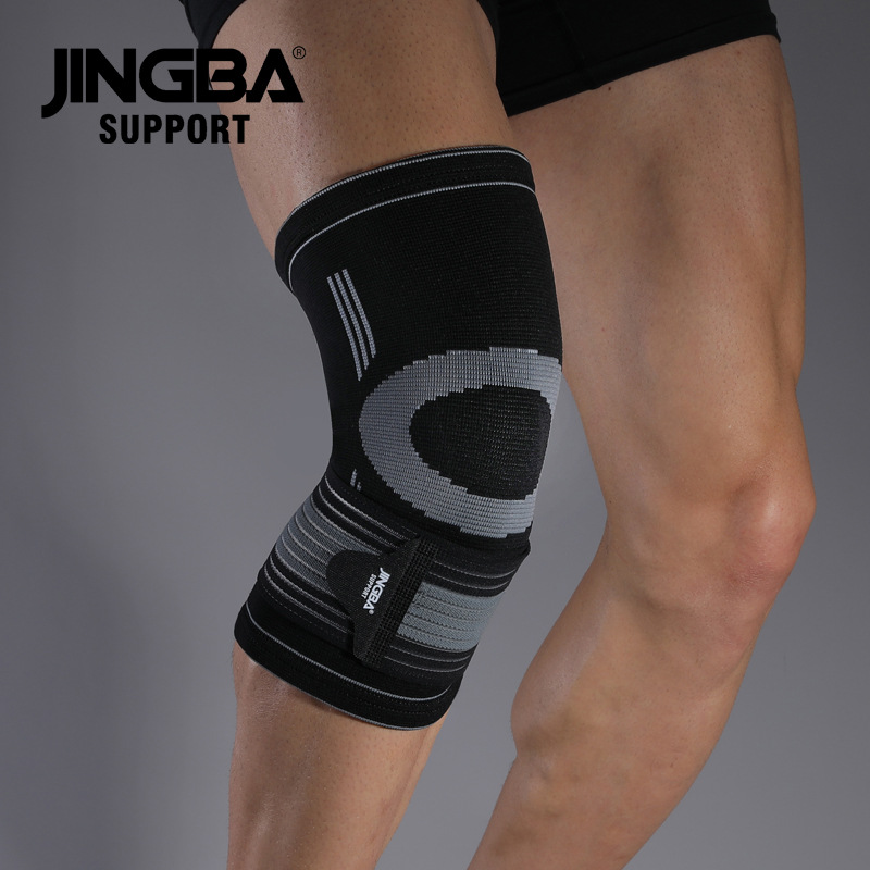 JINGBA sports knee pads running fitness knee protection squat weightlifting riding high jump protective gear outdoor factory