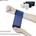 Breathable Fish Silk Bandage Pressure Wrist Guard Elbow Guard Ankle Knee Guard Outdoor Sports Factory Bandage Product Guard