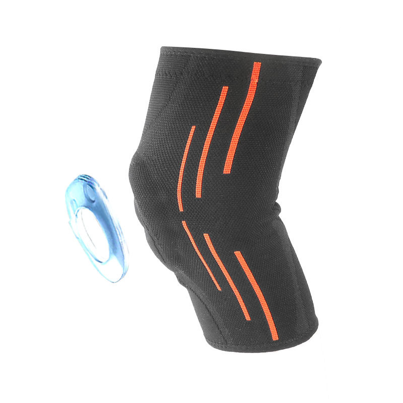 Sports Silicone Knee Pad Men's and Women's Knee Pad Basketball Running Mountaineering Fitness Sports Pad Anti-collision Pad Leg Pad