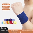 Pressure protective towel Sports wristband wrist guard fitness basketball fitness wristband breathable sweat-absorbent wristband