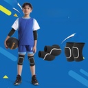 Children's Sports knee pads elbow pads suit basketball football summer professional dance drop-resistant sponge protective gear boys and girls