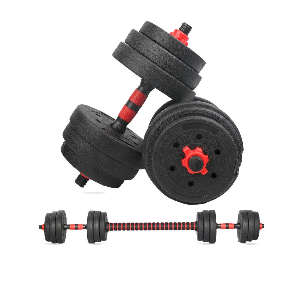 Factory spot home fitness cement dumbbell adjustable dumbbell detachable dumbbell barbell set