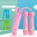 Children's Rope Skipping Kindergarten Primary School Students Adjustable Rope Wear-resistant Anti-winding No Knot Hurt Hand Special for Beginners