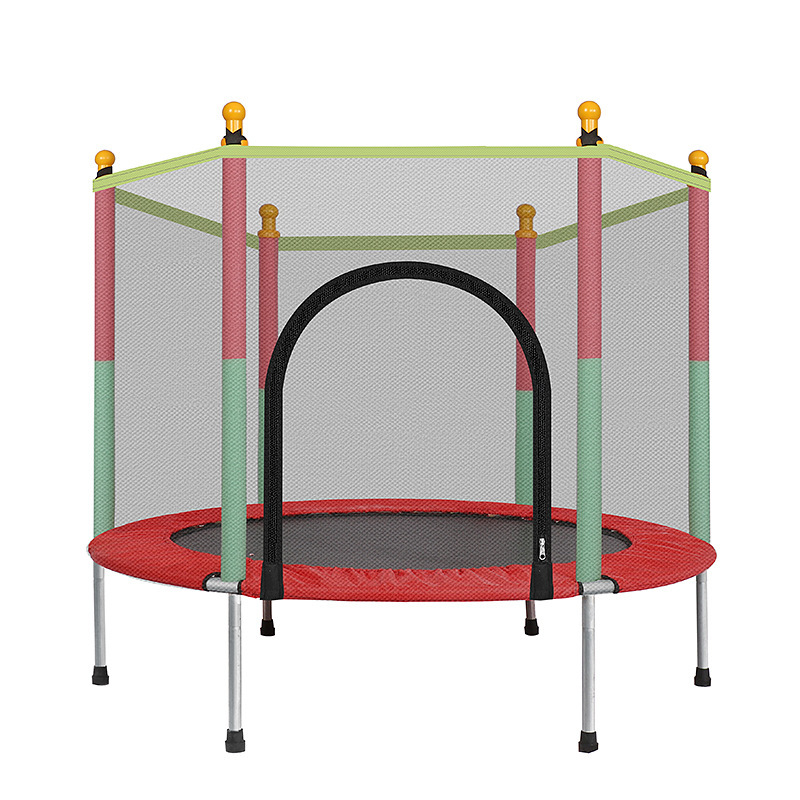 Trampoline home children's indoor baby jumping bed Children adult fitness belt net protection family toy jumping