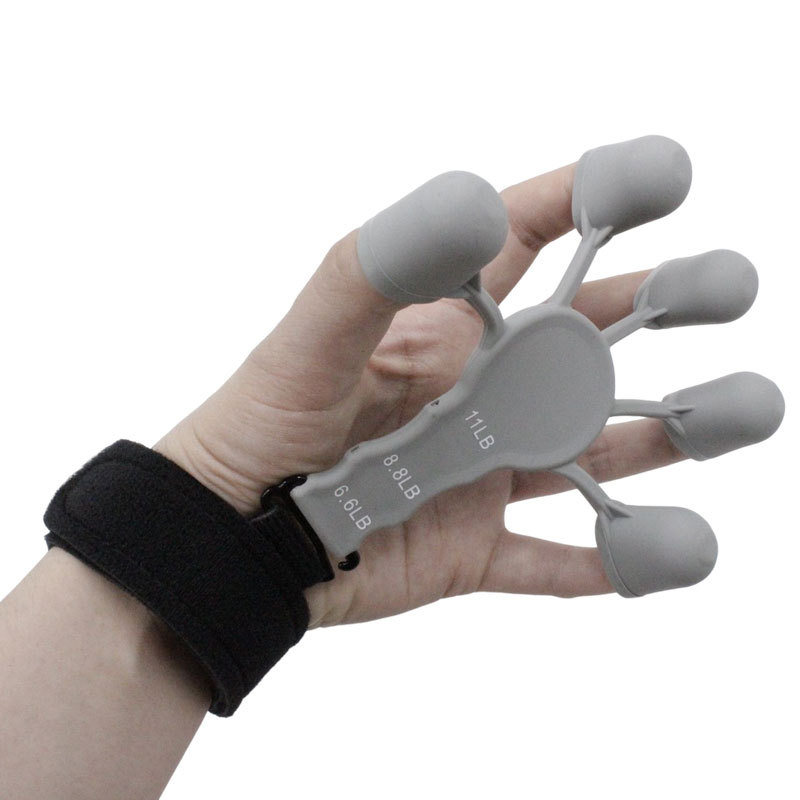 Silicone Shooting 5 Finger Trainer Wrist Rally Shooting Auxiliary Artifact Factory Outlet