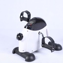 Mini Exercise Bike with Handle Hand and Foot Stepper Leg Trainer Under Table Bike Home