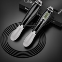 Adult Set Fitness Electronic Wireless Black Timing Wire Rope Skipping Smart Sports Student Professional Count Rope Skipping