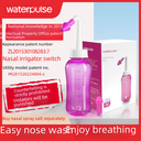Waterpulse Nose Bottle Medical Nasal Irrigation Nasal Wash Children's Manual Portable Adult Household
