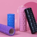 Factory 45cm fitness foam shaft muscle relaxation roller yoga column Mace roller beginner leg massage