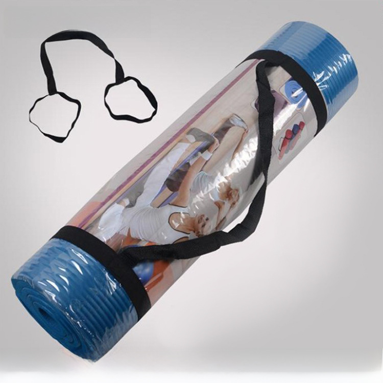 Yoga Mat 8/10mm elastic band binding belt portable belt shoulder strap yoga column storage convenient and simple