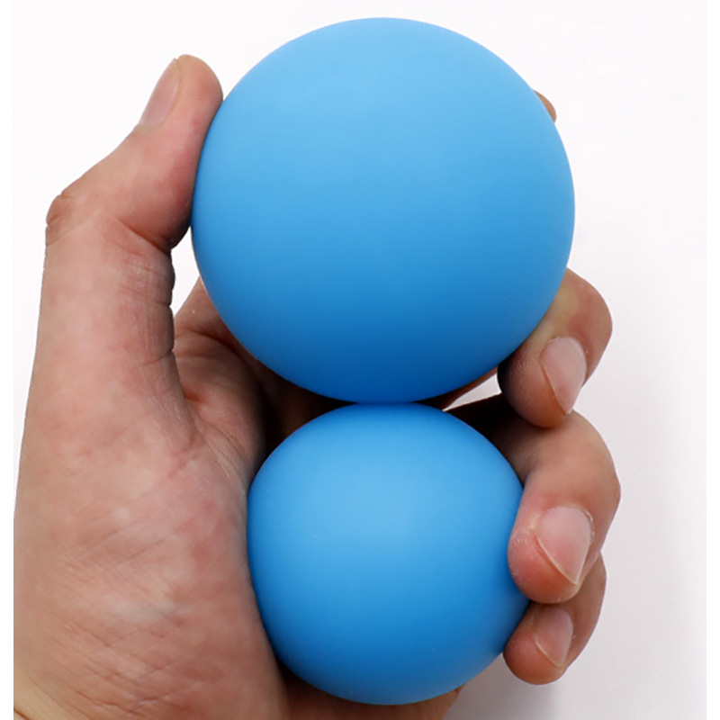 Small 5cm diameter 50MM 5CM single ball fascia ball silicone massage ball silicone material ball production factory