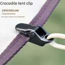 tent added pull point crocodile clip camping canopy pull point hook tent windproof fixed clip