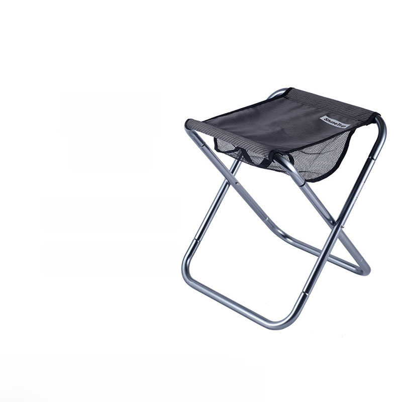 Outdoor Camping Portable 7075 Aluminum Alloy Folding Stool Sketch Picnic Folding Mazar Large Fishing Chair