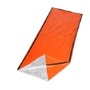 Outdoor emergency PE aluminum film Orange first aid sleeping bag simple cold relief emergency warm sleeping bag first aid blanket