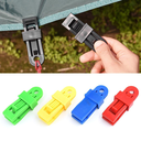 Outdoor camping tent clip windproof fixed plastic clip multifunctional tent hook canopy clip camping parts