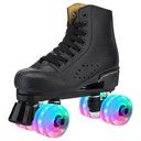 Factory direct skating rink non-slip wear-resistant men's and women's roller skates adult double row flash skates