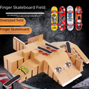 Creative Toy Finger Skateboard Venue Competition Professional Venue Props Matching Set Combination Full Set Venue