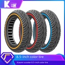 M365 electric scooter accessories tire 8.5 inch shock absorption non-inflatable scooter solid tire