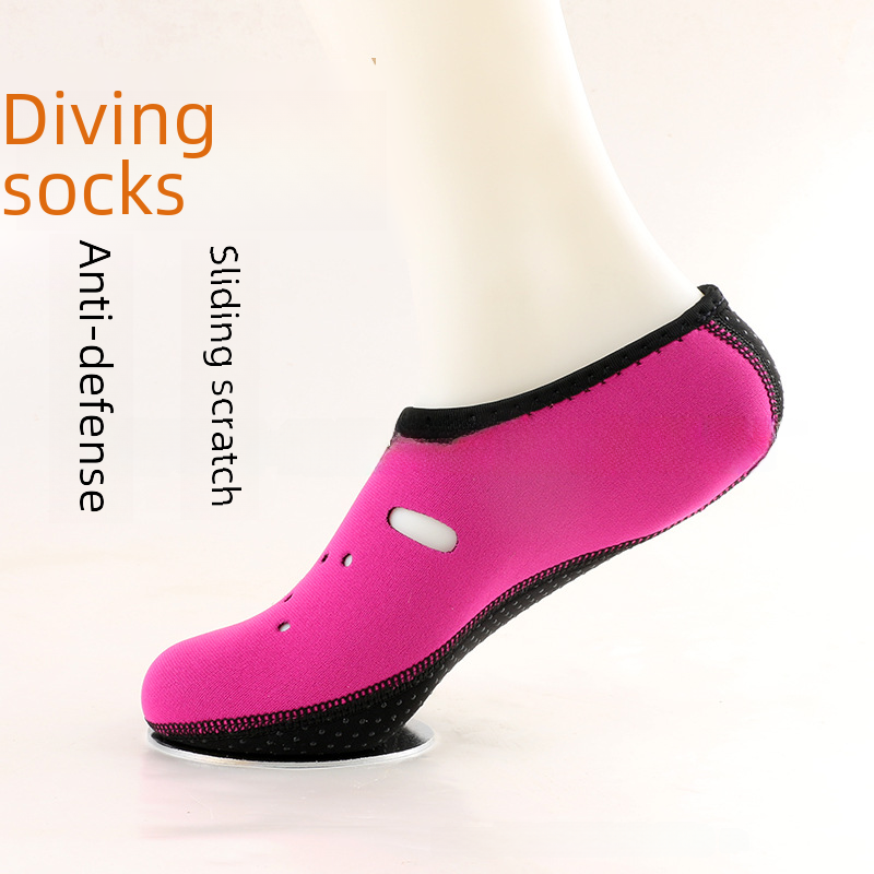 Comfortable cut resistant 3mm swimming diving socks breathable diving material swimming snorkeling beach socks