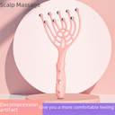 Nine-claw head massager scalp ball manual massage claw five-claw relaxation decompression scratch itch scratch head multi-use artifact