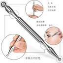 Stainless steel point stick explosion style tendon stick dredge Meridian eye facial beauty plantar diagnosis and treatment stick copper customization