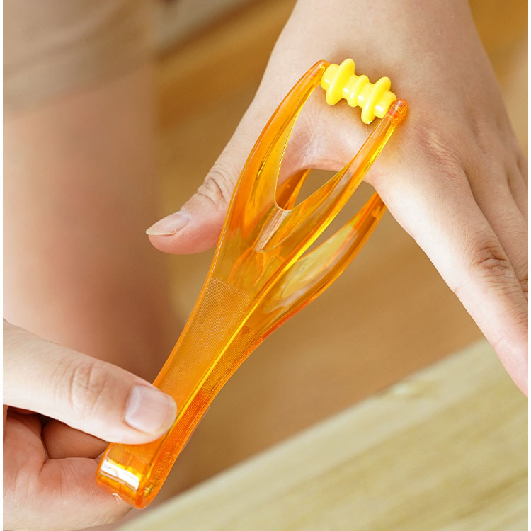 Finger massager multi-purpose roller knuckle massage clip mini plastic finger Roller massage stick