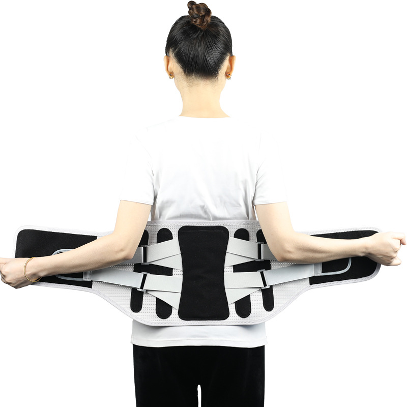 Hot-pressed Belt Belt with Breathable Waist Protection Adjustable Support Waist Fixed Belt Fitness Steel Plate Support Belt