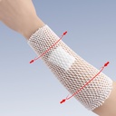 Mesh Elastic Bandage Soft Rebound Breathable Tubular Stretch Finger Bandage Fixation Mesh