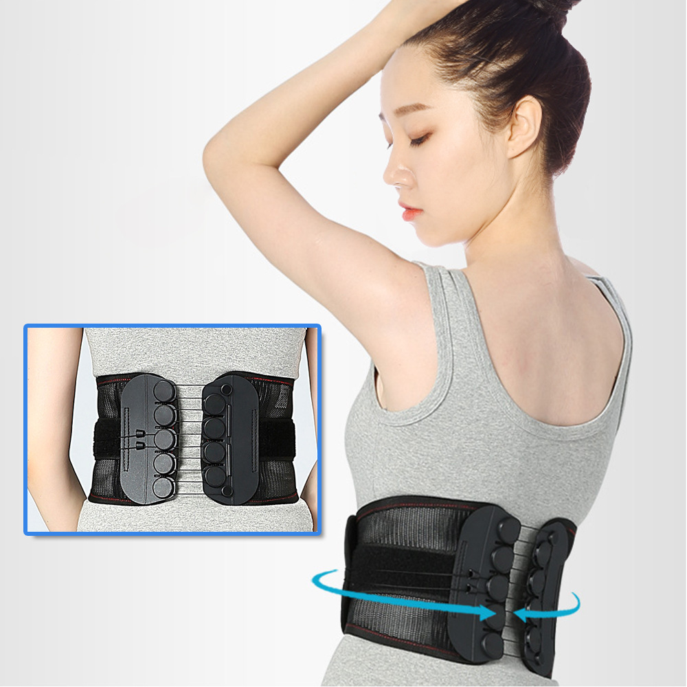 Hong Kong Sheng manufacturers waist breathable waist fixed belt waist disc prominent protection belt drawstring pulley waist protection