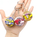 James Kobe Curry Owen East cheqi basketball keychain pendant nba Warriors Lakers peripheral souvenir