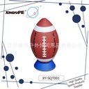 Rugby ball decoration base training sign plate function sign plate